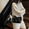 Bolso de Mano Nicho Versión Coreana Bolso Tote para Mujer 2025 Nuevo Trendy Moda Primavera y Verano Bolso Almohada Bolso de Axila Bolso de Hombro