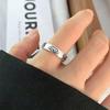Anillo de Expresión Nuevo Anillo de Pareja para Hombre y Mujer Patrón Lindo Protagonista de Anime Ajustable Regalo para Novia