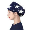 Gorro Quirúrgico de Algodón Puro para Cabeza Grande para Hombres y Mujeres, Gorro de Trabajo, Gorro de Enfermera, Gorro de Dibujos Animados Elástico Venta al por Mayor
