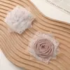 Guofeng Nuevo Estilo Chino Malla Encaje Multicapa Rosa Seco DIY Accesorios Hechos a Mano para el Cabello Accesorios para Corsage de Ropa