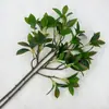 Rama Única de Hoja de Adelfa Verde Artificial Premium Transfronteriza para Decoración de Hotel, Jardín, Centro Comercial y Boda