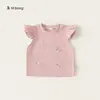 Huzhou Zhili Ropa Infantil Conjunto para Niñas Top de Manga Abullonada Falda de Malla Conjunto de Dos Piezas Ropa de Verano para Bebé Niña