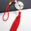Colgante de coche directo de fábrica Wufu linmen marca de agua Jade Blanco hebilla de seguridad adornos para coche suministros de decoración interior de coche