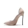 Sapatos de Moda Europeus e Americanos Transfronteiriços Ponta Costura Salto Fino Sapatos de Passarela AliExpress Tamanho Grande sapatos femininos