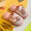 Pantuflas de Algodón JQ Jing Qi para Niños Niñas Invierno Interior Hogar Zapatos Conejo Antideslizante Bebé Niños Bebé Pantuflas
