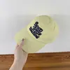 Sombrero para Mujer Verano Delgado Secado Rápido Transpirable Sombrero para el Sol Estilo Coreano Moda Combinable Gorra Bordada con Letras Muestra la Cara Pequeña