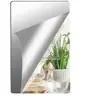 Pegatinas de Pared de Espejo Acrílico de Venta Caliente Transfronterizas Autoadhesivas Espejo de Cuerpo Entero Pegatinas de Espejo de Tocador para Dormitorio Dormitorio Espejo Suave Autoadhesivo