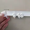 Especial para Comercio Exterior, 8 Piezas de Tapones Finales para Cortinero, Tapones Curvos Anticaída y Antienvejecimiento para Rieles, Adecuados para Rieles Viejos