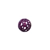Pelota Hueca de Goma TPR para Masticar Perro Gato, Pelota Navideña con Campana, Juguete Pelota para Mascotas que Libera Premios