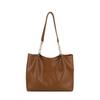 Textura suave estilo perezoso 2024 nueva moda casual bolso de hombro con cadena gran capacidad bolsa de mensajero bolsa de mano moda