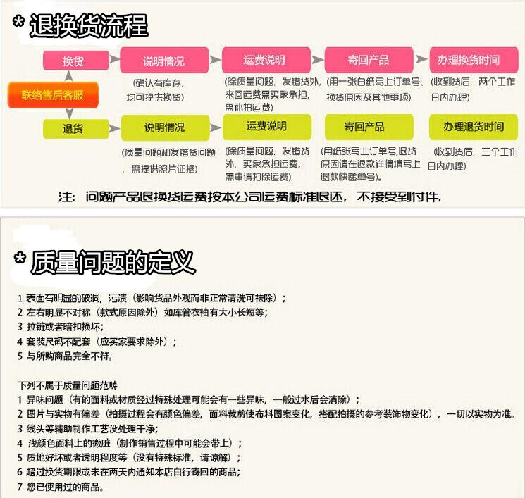 质量退换货