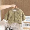 Ropa Exterior Gruesa de Terciopelo de Invierno para Niños, Ropa Nueva de Otoño e Invierno para Niños, Ropa para Niños, Tops de Invierno para Bebé