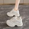Dad Shoes Petite para Mulheres 2025 Novo Outono Tênis de Corrida Respiráveis Tênis Casuais Versáteis de Sola Grossa