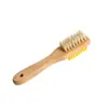 Cepillo de limpieza de dos caras de piel de cerdo cepillo de limpieza cepillo limpiador de zapatos de gamuza cuidado de limpieza cepillo de cuidado de zapatos de gamuza cepillo para el cabello cepillo de limpieza