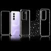 Capa de Celular de Papel Esculpido com Trovão Três em Um Xuanying Adequada para Infinix Hot-50-Pro Capa Protetora Transparente de Acrílico