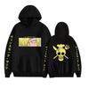 Sudadera con capucha informal de moda con estampado de la serie Luffy Brook de la serie Rim 2025
