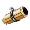 Adecuado para modificación de tubo de escape de motocicleta SC dorado 89 cañón silenciador trasero de acero inoxidable 51mm universal