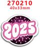 2023 novo arco de remendo de resina acrílica adorável adesivos decorativos geladeira PR270210