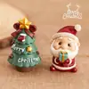 Adornos de Navidad, Pequeños Regalos Atmosféricos, Decoraciones para Escritorio de Oficina, Árbol de Navidad, Regalos de Papá Noel y Renos