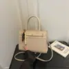 Bolsa tecida casual retrô estilo europeu e americano para o trabalho, bolsa de mão chic minimalista de luxo leve 2026, bolsa de ombro, bolsa crossbody para mulheres