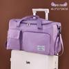 Leve Grande Capacidade Viagem Bolsa Capa Trolley Caso Armazenamento Bolsa Multi-Camadas Armazenamento Alça de Ombro Mochila Fitness Viagem
