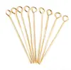 Acessórios para Miçangas DIY Feitos à Mão Banhados a Ouro 16K, Alfinetes T de Conservação de Cor, Alfinetes de Cabeça de Bola com 9 Pinos, Acessórios para Joias Atacado