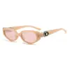 Nuevas Gafas de Sol Retro Cat-Eye de Moda, Gafas de Sol de Alta Gama Europeas y Americanas de Tendencia, Gafas de Sol Poligonales Anti-UV