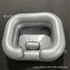 Venta directa de fábrica al contado lavabo inflable de PVC lavabo para pies de doble capa de PVC lavabo conveniente para cuidado del hogar