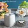 Caixa de Palitos Criativa Tipo Empurrar Porta-Palitos Automático Recipiente de Palitos Portátil Caixa de Palitos Quadrada Transparente Nórdica Atacado