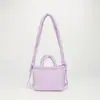 Bolso Cruzado de Algodón con Diseño de Nicho 2025, Bolso de Hombro Único Ligero y Versátil, Bolso de Mano Casual de Color Sólido, Moderno y Versátil