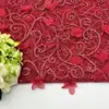 Estilo Chino Retro Hanfu Ropa para Dama de Honor Bordado, Bordado Plano, Flores Bordadas a Mano, Tela con Bordado de Perlas
