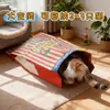 Bolsa de papel kraft para gatos, linda, educativa, para aliviar el estrés, bolsa de escondite para gatos, adecuada para todas las estaciones, juguete de tabla rascadora para gatos resistente a los arañazos