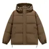 Jaqueta de Algodão Grossa com Capuz Forrada de Fleece 2026 Inverno Novo Estilo Uniforme de Grupo Vento de Negócios Quente Casual Casaco de Algodão para Homens