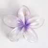Presilha de Cabelo Flor de Frangipani Mais Vendida, Presilha de Garra para Cabelo, Presilha Tubarão, Tamanho Grande para Cabelos Grossos, Acessórios Populares, Joias Yiwu