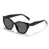 Lluvia Transfronteriza Al Por Mayor Ojo de Gato Anti-UV Gafas de Sol para Mujer Gafas de Sol de Gama Alta Estilo Callejero Gafas de Sol