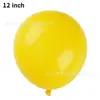 Globos de Látex Redondos Mate de 12 Pulgadas 2.8g Atmósfera de Fiesta de Cumpleaños Mate Decoración de Fiesta Globos al por Mayor