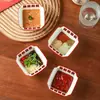 2026 Novo Estilo Prato para Molho, Cerâmica Doméstica Prato para Molho de Soja e Vinagre, Prato de Sabores, Pratinho, Prato para Condimentos, Tigela para Mergulhar Hot Pot