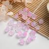 6x 8mm Flor Trombeta Névoa de Lótus Esmalte Tcheco Crianças DIY Feito à Mão Colar de Contas Brincos Pulseira Grampo de Cabelo