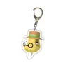 Llavero Acrílico Animal Crossing Colgante Doble Cara Merchandising de Dibujos Animados Animal Crossing
