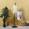 Loja de Roupas de Fábrica Props de Modelo Feminino de Meio Corpo Prateleira de Modelo Falso para Vitrine com Mão Sacola de Plástico para Roupas Modelo Feminino