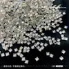 Set de mini pedrería de circonia blanca brillante para uñas, pedrería irregular de fondo plano, accesorios populares de colores mixtos para decoración de uñas