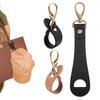Clip Magnético Redondo de Piel PU para Sombrero Sombrero Parasol para Exterior Clip Antiperdida para Sombrero Bolsa de Almacenamiento para Sombrero para Salir Colgante de Bolsa