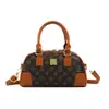 Bolso de Hombro Nuevo 2025, Bolso de Mano Versátil y de Color Contrastante, Bolso Tipo Almohada Versátil Retro para Mujer, Bolso Cruzado de Piel Suave