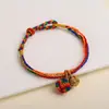 Pulseira de Corda Colorida do Festival do Barco Dragão Corda Vermelha Tecida à Mão Infantil Bebê Pequeno Zongzi Corda de Mão Presente de Lote Festival de Maio