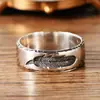 Anillo Cabeza de Dragón Zodiacal Supremo Transfronterizo Europeo y Americano para Hombre Dominante Retro Joyería de Mano Anillo de Calavera Punk Personalidad