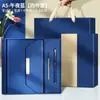 Set de Regalo de Caja de Cuaderno A5 de Alta Gama Personalizable para Negocios, Empresa, Escuela, Recuerdo Práctico, Logo Imprimible