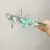 Pasador de pelo de libélula y mariposa de alta gama, nicho, exquisitos accesorios para el cabello, pinza para el pelo, accesorios de principios de primavera, pinza de pico de pato, venta al por mayor en Yiwu