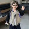 Chaqueta de béisbol para niños, modelo de primavera y otoño, nueva ropa de otoño para niños 2026, chaqueta para bebé niño pequeño, top para otoño