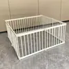 Valla Plegable para Mascotas de Madera Maciza Valla para Conejo Gato Perro Teddy Perro Pequeño Combinación Libre Costura