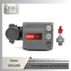 El Nuevo posicionador de válvula Fisher Fisher DVC6200 con actuador de instrumento Wu Zhong Válvula reguladora de tres vías